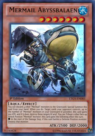 Mermail Abyssbalaen (LTGY-EN083) - Lord of the Tachyon Galaxy Unlimited