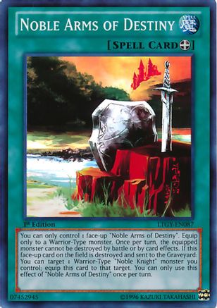 Noble Arms of Destiny (LTGY-EN087) - Lord of the Tachyon Galaxy Unlimited