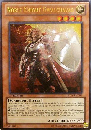 Noble Knight Gwalchavad (UTR) (LTGY-EN081) - Lord of the Tachyon Galaxy Unlimited