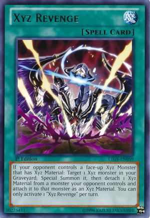 Xyz Revenge (LTGY-EN059) - Lord of the Tachyon Galaxy Unlimited