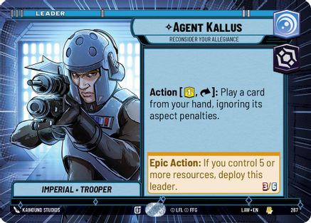 Agent Kallus - Reconsider Your Allegiance (Hyperspace) (267) - A Lawless Time