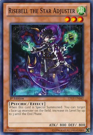 Risebell the Star Adjuster (LTGY-EN042) - Lord of the Tachyon Galaxy Unlimited