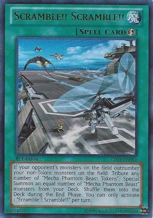 Scramble!! Scramble!! (LTGY-EN061) - Lord of the Tachyon Galaxy Unlimited