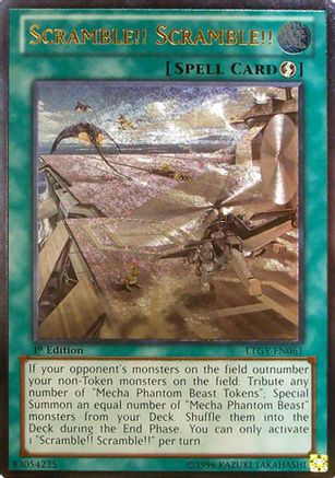 Scramble!! Scramble!! (UTR) (LTGY-EN061) - Lord of the Tachyon Galaxy Unlimited