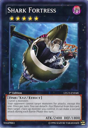 Shark Fortress (LTGY-EN048) - Lord of the Tachyon Galaxy Unlimited