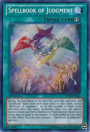 Spellbook of Judgment (LTGY-EN063) - Lord of the Tachyon Galaxy 1st Edition