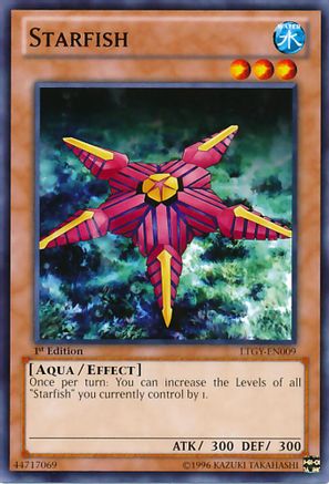 Starfish (LTGY-EN009) - Lord of the Tachyon Galaxy 1st Edition