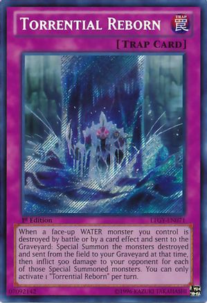 Torrential Reborn (LTGY-EN071) - Lord of the Tachyon Galaxy Unlimited
