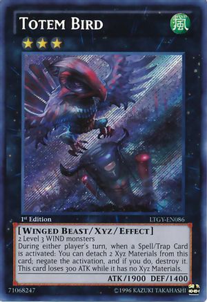 Totem Bird (LTGY-EN086) - Lord of the Tachyon Galaxy Unlimited