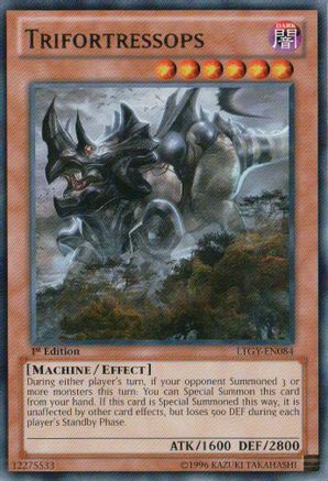 Trifortressops (LTGY-EN084) - Lord of the Tachyon Galaxy 1st Edition