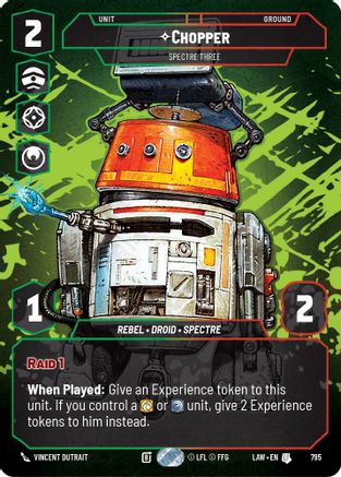 Chopper - Spectre Three (Prestige) (795) - A Lawless Time