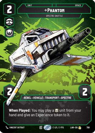 Phantom - Spectre Shuttle (Prestige) (799) - A Lawless Time