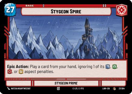 Stygeon Spire // Credit (27 // T01) - A Lawless Time