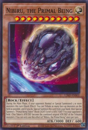 Nibiru, the Primal Being (L26D-ENS02) - Legendary Modern Decks 2026 1st Edition