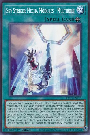 Sky Striker Mecha Modules - Multirole (L26D-ENS18) - Legendary Modern Decks 2026 1st Edition