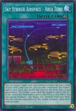 Sky Striker Airspace - Area Zero (L26D-ENS19) - Legendary Modern Decks 2026 1st Edition