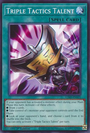 Triple Tactics Talent (L26D-ENS21) - Legendary Modern Decks 2026 1st Edition