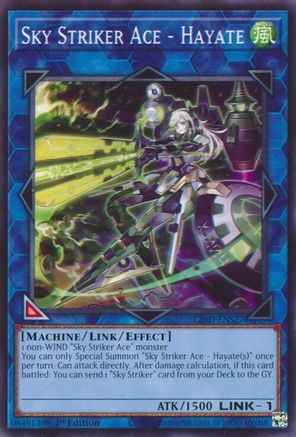 Sky Striker Ace - Hayate (L26D-ENS27) - Legendary Modern Decks 2026 1st Edition