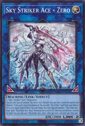 Sky Striker Ace = Zero (L26D-ENS34) - Legendary Modern Decks 2026 1st Edition