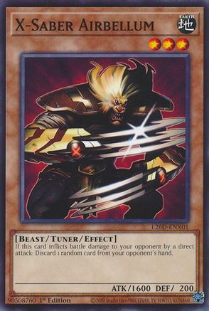 X-Saber Airbellum (L26D-ENX01) - Legendary Modern Decks 2026 1st Edition