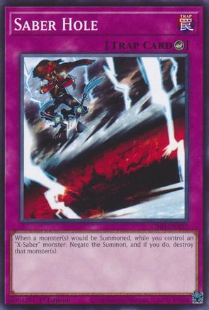 Saber Hole (L26D-ENX27) - Legendary Modern Decks 2026 1st Edition