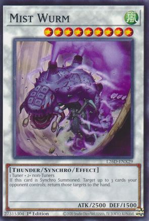 Mist Wurm (L26D-ENX29) - Legendary Modern Decks 2026 1st Edition