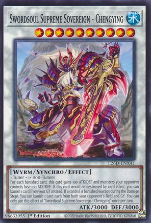 Swordsoul Supreme Sovereign - Chengying (L26D-ENX41) - Legendary Modern Decks 2026 1st Edition