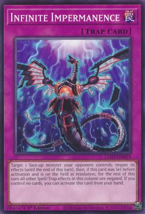 Infinite Impermanence (L26D-ENM19) - Legendary Modern Decks 2026 1st Edition