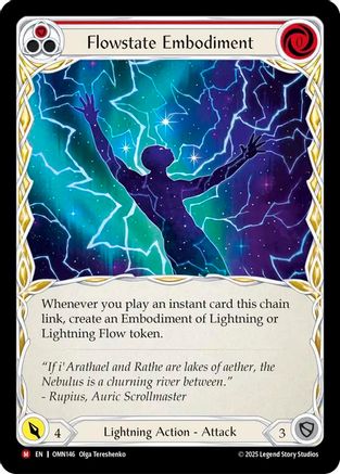 Flowstate Embodiment (OMN146) - Omens of the Third Age Rainbow Foil