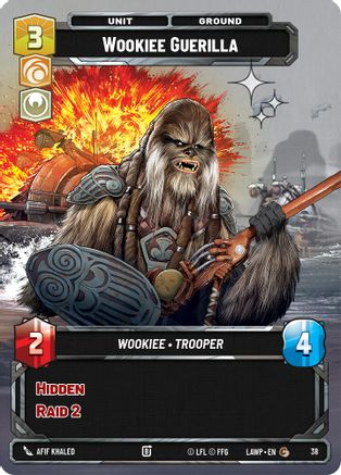 Wookiee Guerilla (Foil) (38) - A Lawless Time  Weekly Play Promos Foil