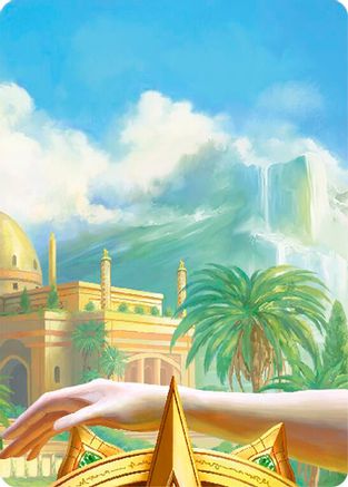 Riches of Tropal-Dhani Art Card (Top Center) - Compendium of Rathe - Antiquity Pack Rainbow Foil