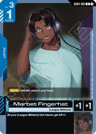 Marbet Fingerhat (GD04-083) - Phantom Aria