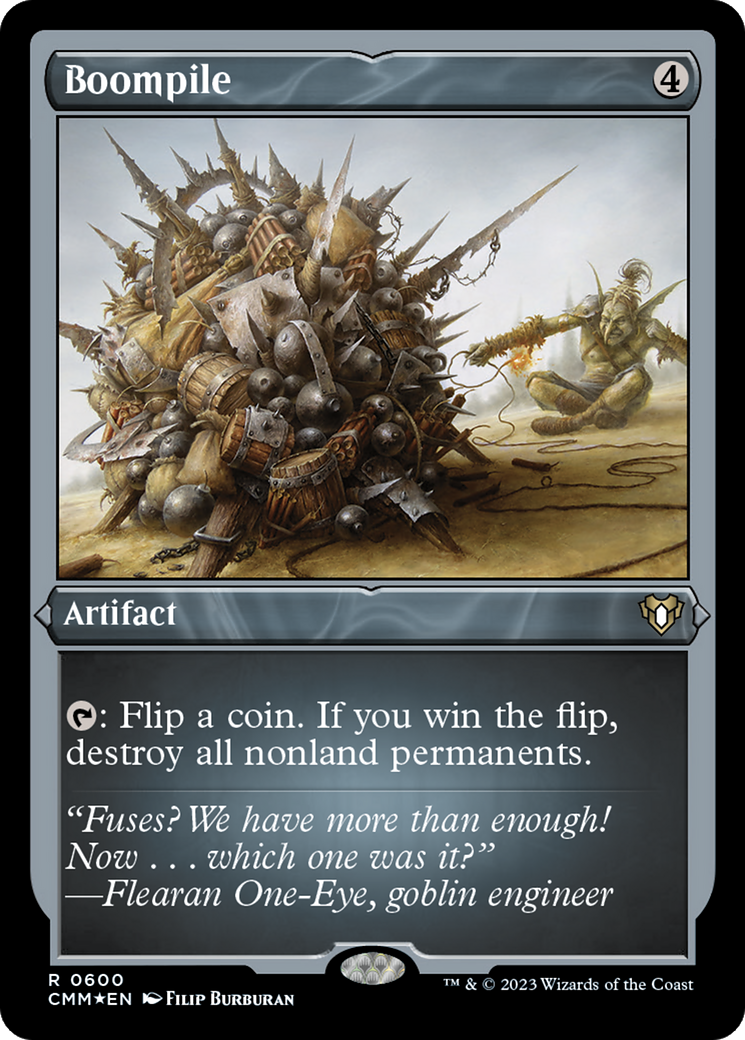 Boompile (Foil Etched) [Commander Masters]