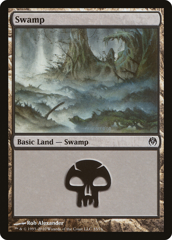 Swamp (33) [Duel Decks: Phyrexia vs. the Coalition]