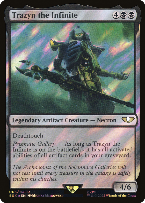 Trazyn the Infinite (Surge Foil) [Warhammer 40,000]