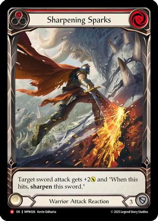 Sharpening Sparks (MPW026) - Mastery Pack Warrior