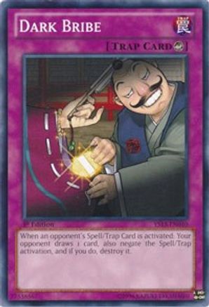 Dark Bribe (YS13-EN040) - Super Starter: V for Victory 1st Edition