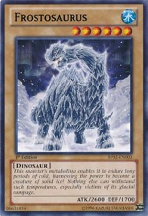 Frostosaurus (BP02-EN003) - Battle Pack 2: War of the Giants Unlimited