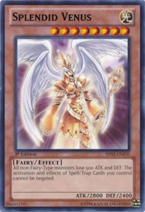 Splendid Venus (BP02-EN070) - Battle Pack 2: War of the Giants Unlimited