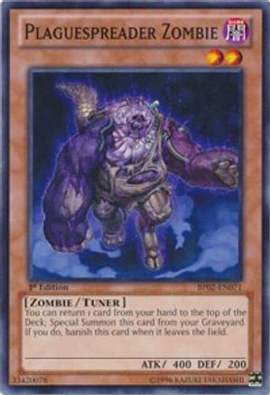 Plaguespreader Zombie (BP02-EN071) - Battle Pack 2: War of the Giants Unlimited