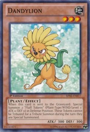Dandylion (BP02-EN077) - Battle Pack 2: War of the Giants 1st Edition