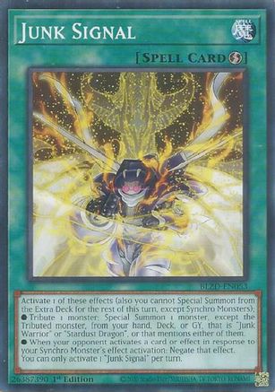 Junk Signal (BLZD-EN053) - Blazing Dominion 1st Edition