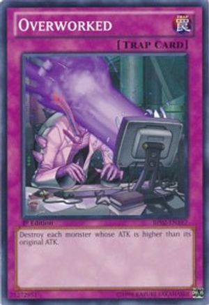 Overworked (BP02-EN197) - Battle Pack 2: War of the Giants 1st Edition