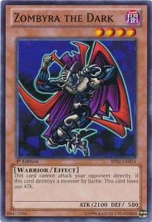 Zombyra the Dark (BP02-EN014) - Battle Pack 2: War of the Giants Unlimited