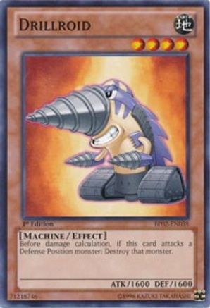 Drillroid (BP02-EN038) - Battle Pack 2: War of the Giants Unlimited