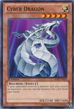 Cyber Dragon (BP02-EN039) - Battle Pack 2: War of the Giants 1st Edition