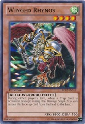 Winged Rhynos (BP02-EN051) - Battle Pack 2: War of the Giants Unlimited