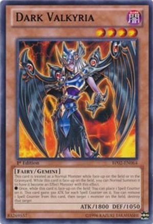 Dark Valkyria (BP02-EN064) - Battle Pack 2: War of the Giants 1st Edition