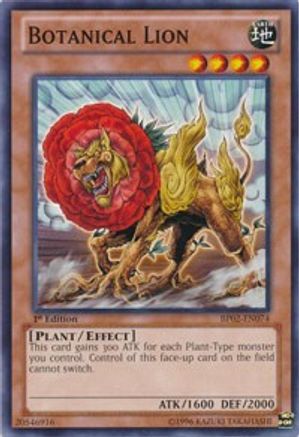Botanical Lion (BP02-EN074) - Battle Pack 2: War of the Giants Unlimited