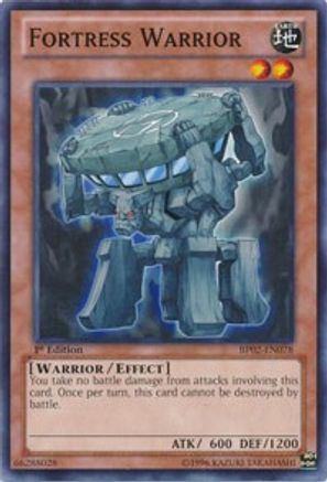 Fortress Warrior (BP02-EN078) - Battle Pack 2: War of the Giants 1st Edition